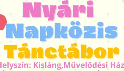 Nyári napközis tánctábor